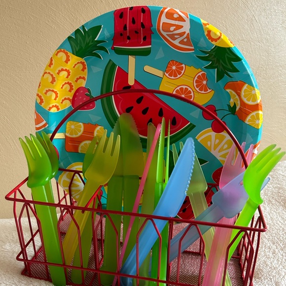 Picnic/Buffet Caddy & Napkin Holders - Picture 3 of 16